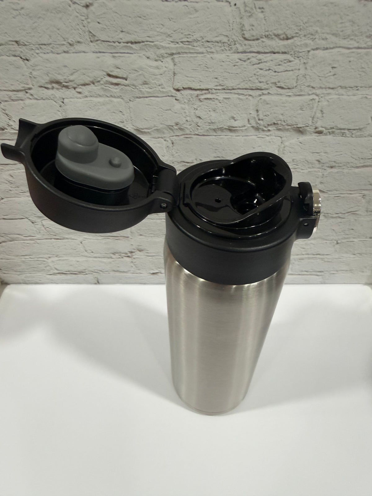 17oz Stainless Steel Push Top Tumbler
