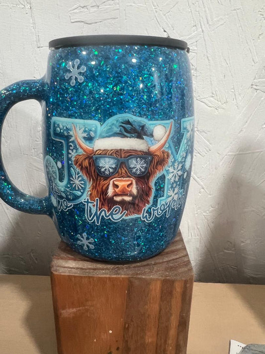 Blue "Joy to the world"